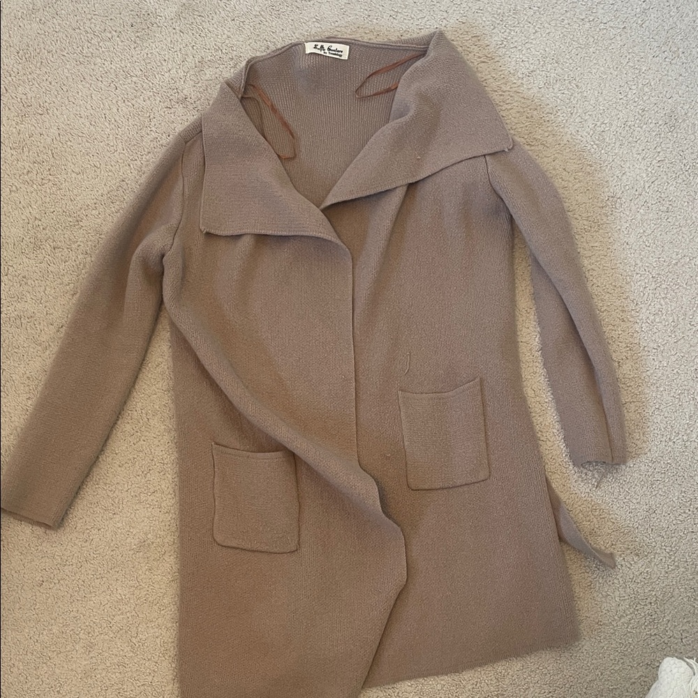 Tan Cardigan - Picture 3 of 4